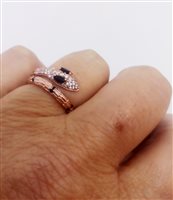 Anello Venerio Donna in Argento Cristallo AGAN10 - AGAN10